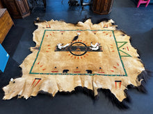 Navajo Buffalo Hide Wall Hanging