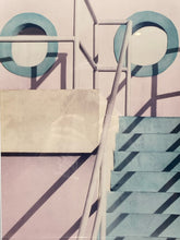Niki Butcher Signed "Senator Hotel Pool Steps" Hand Colored Photograph - view 2