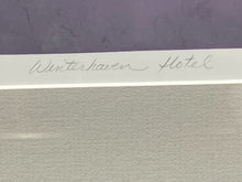 Niki Butcher Signed "Winterhaven Hotel" Hand Colored Photograph - view 7