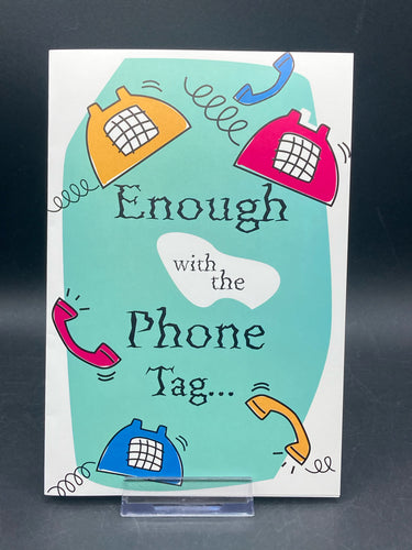 STS Phone Time Greetings Phone Card & Greeting Card