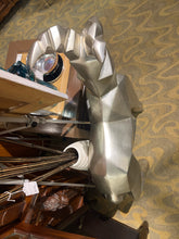 Abstract Silver Goat