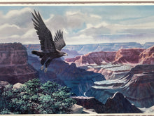 Don Balke Siged "Soaring The Canyon" Framed Lithograph