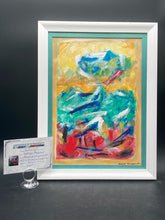 Framed Original 12x16" "Serenity" Painting By Natalya Mougenot