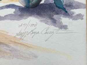 Suzy Leeja Carrington Signed "Magic On The Mesa" Print, Framed