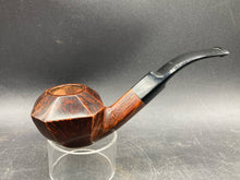 Vintage Tim West Signed Freehand 8 Panel Estate Bent Pipe, Unused