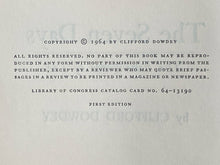 The Seven Days: The Emergence of Lee | Clifford Dowdey (1964, Little, Brown and Company, First Edition)