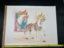 Suzy Leeja Carrington Signed "Illion's Peek-A-Boo Magic" Print
