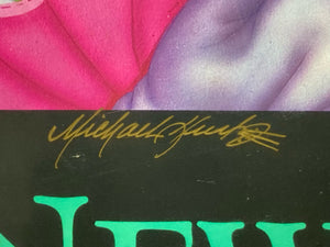Andrea Mistretta Signed Mardi Gras 1991 Poster, Framed