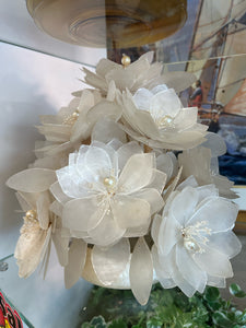 Antique French Mother of Pearl Floral