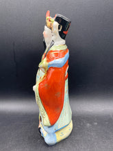 Chinese Republic Period Porcelain General Kwan Figure