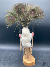 V. Begay Signed Apache Crown Dancer Kachina Doll 18"
