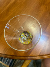 Millefiori Blown Art Glass Martini