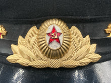 Vintage Soviet Union Naval Officer's Visor Cap - view 2