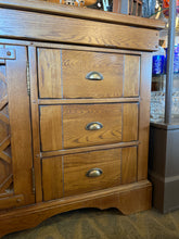 Wood Dresser With Mirror