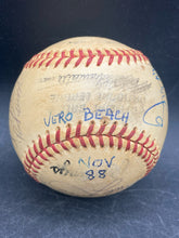 MLB Los Angeles Dodgers Legends Signed Baseball W/ Lopes Branca Larker - view 3