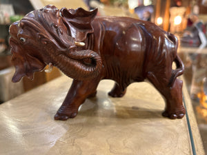 Hand Carved Asian Elephant