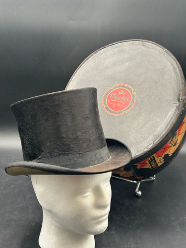 Antique Felt Top Hat