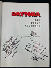 Jimmy Spencer & Jimmy Johnson Signed Daytona: The Quest for Speed Book - view 3