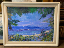 Original Signed Johannes Klok "Island Serenity" Tropical Landscape Painting