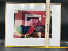 Nancy Ross-Ruddick Signed "Three Umbrellas Burano Italy" Photograph