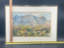 O. Cavender Signed Desert Landscape Watercolor Painting - view 8