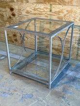 Hooker Furniture Co. Metal and Glass End Table