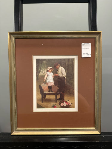 Framed Vintage Print