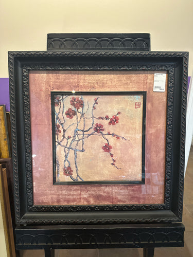 Framed Japanese Cherry Blossom Print