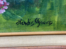 Original Herdis Groop Signed Floral Still Life Oil Painting, Framed - view 7