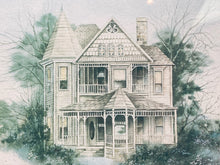 Shirley Blackketter Signed Victorian Home Artist Proof Print