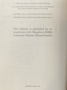 Mein Kampf Complete and Unabridged, Fully Annotated | Adolf Hitler (1939, Reynal &amp; Hitchcock, First Edition)