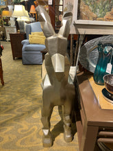 Abstract Silver Goat