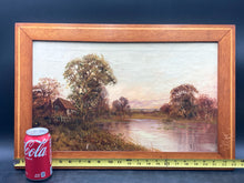 Framed Original Francis E. Jameison "On The River Ayr" Painting - view 9