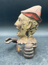 Antique 1884 Shepard Hardware Humpty Dumpty Mechanical Coin Bank
