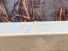 Vintage Harry C. Adamson Signed Limited Edition Mallard Duck Framed Print