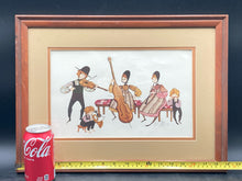 Patricia Buckley Moss Signed "Amish Quintet" Limited Edition Print, Framed