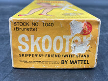 Vintage Mattel Skooter Skipper's Friend Doll No. 1040 Brunette W/ Box