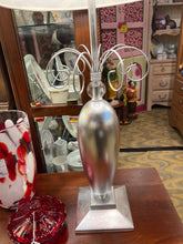 Silver Tone Lamp