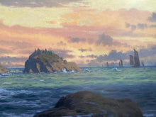Thomas Kinkade "Rock Of Salvation" International Proof Framed Lithograph