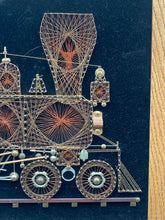 Steampunk Copper Wire Locomotive Art
