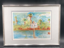 Karlene McConnell Signed Limited Edition "No Wake Zone" Giclee Print W/ CoA