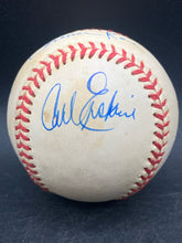 Carl Ersikne and Preacher Roe Signed Baseball