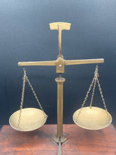 Antique Brass Apothecary & Goldsmith's Scale