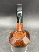 Vintage Tim West Signed Freehand 8 Panel Estate Bent Pipe, Unused