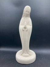 Vintage 13" Porcelain Virgin Mary Statue