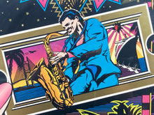 Rare Signed 1991 Jacksonville Jazz Festival Poster, Framed