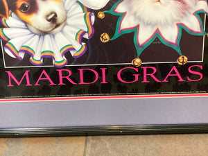 Andrea Mistretta Mardi Gras 1991 Poster, Framed