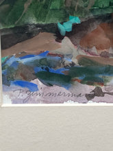 Original 11x11" Paul Zimmerman "Comes The Night" Painting - view 6