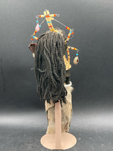 African Beaded Wood Turkana Fertility Doll