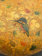 Vintage Kashmir India Hand Painted Papier Mache Trinket Box